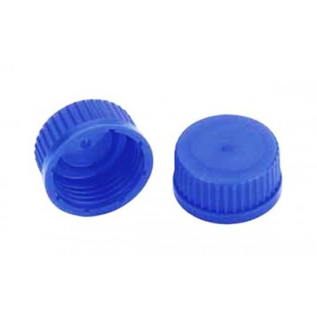 DWK LIFE SCIENCES Replacement Cap for Kimcote Bottle, Blue, 10/PK 218205